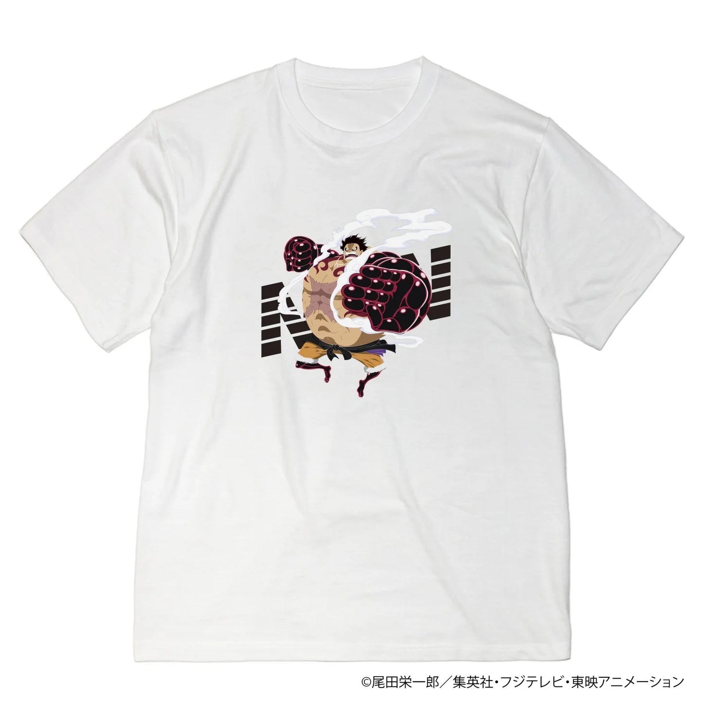 【 Limited Edition 】 ワンピース クルーネックTシャツ ( character ) ホワイト