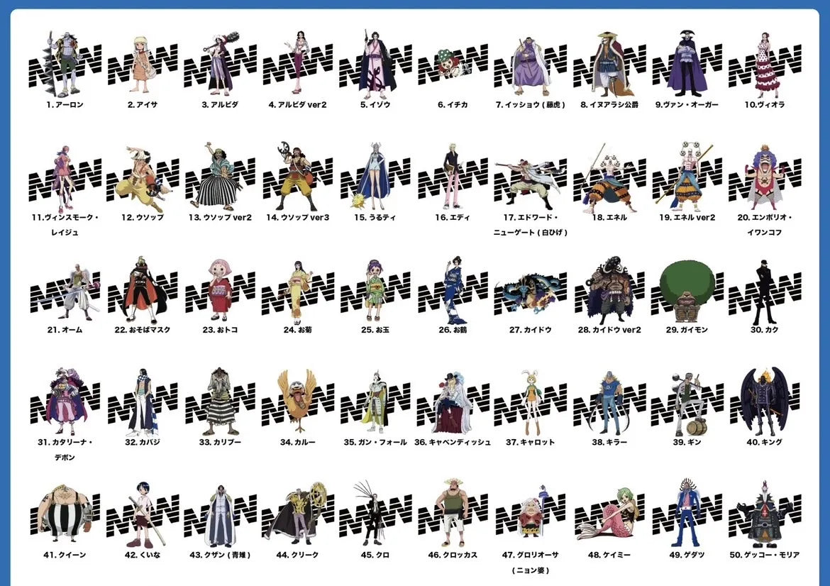 【 Limited Edition 】 ワンピース クルーネックTシャツ ( character ) ブラック