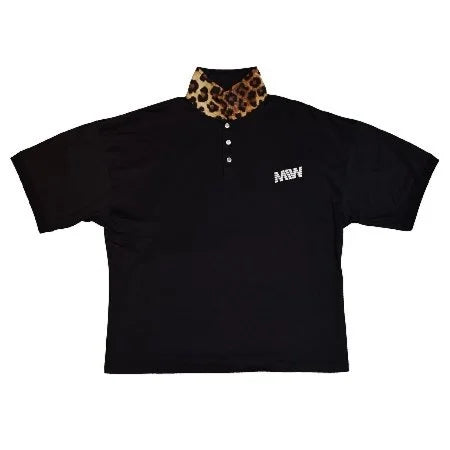 END POINT men's polo shirt leopard