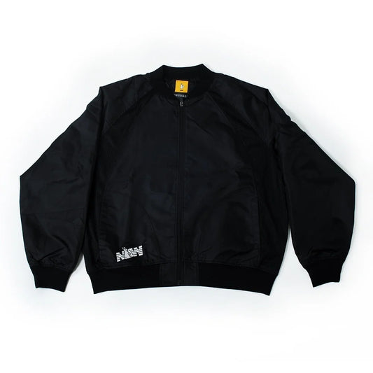 nylon blouson black