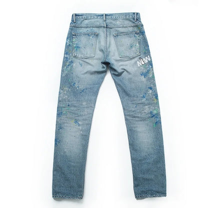 denim pants painter indigo