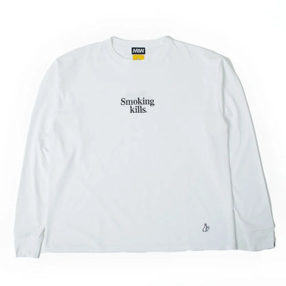 VIB TEX long sleeve tee white