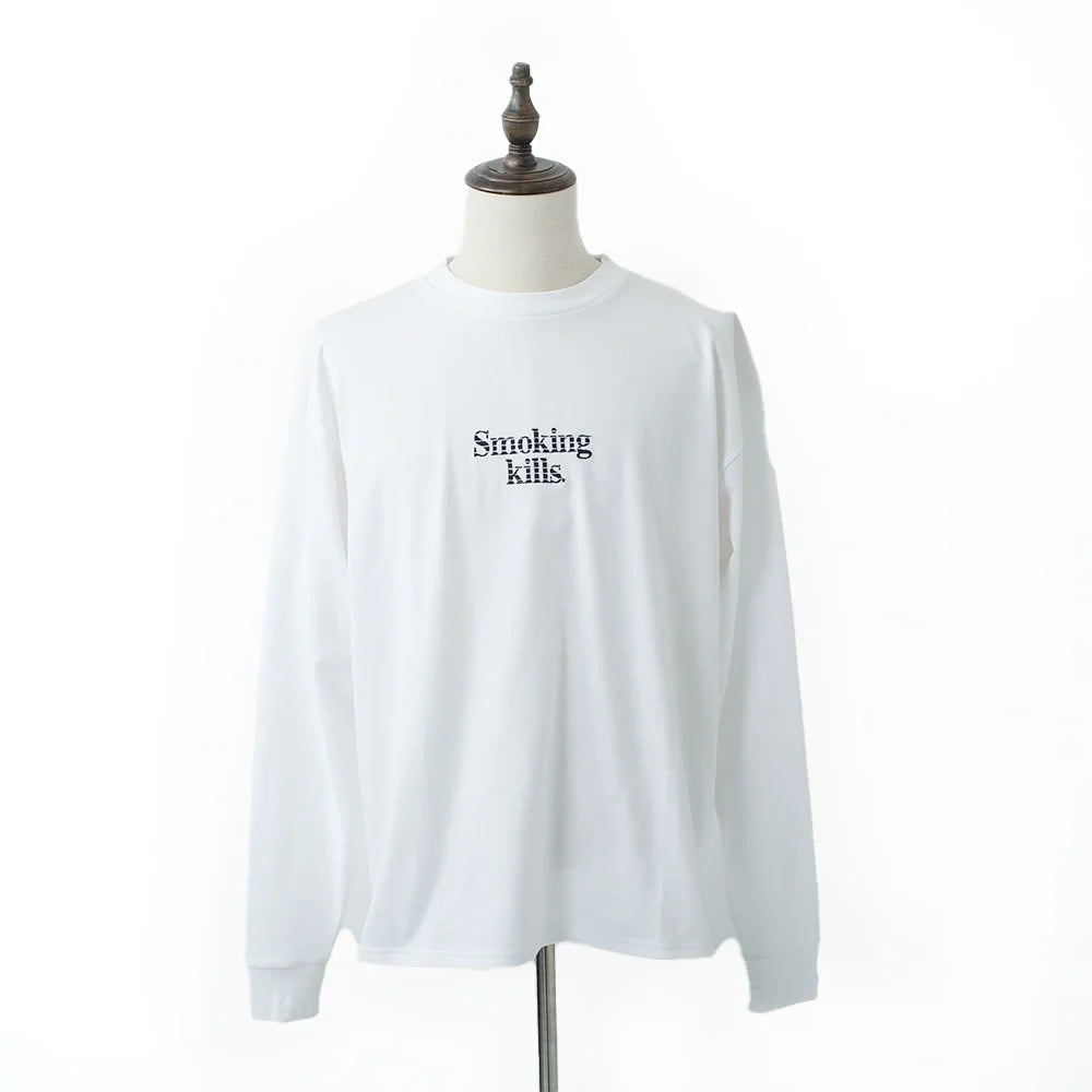 VIB TEX long sleeve tee white