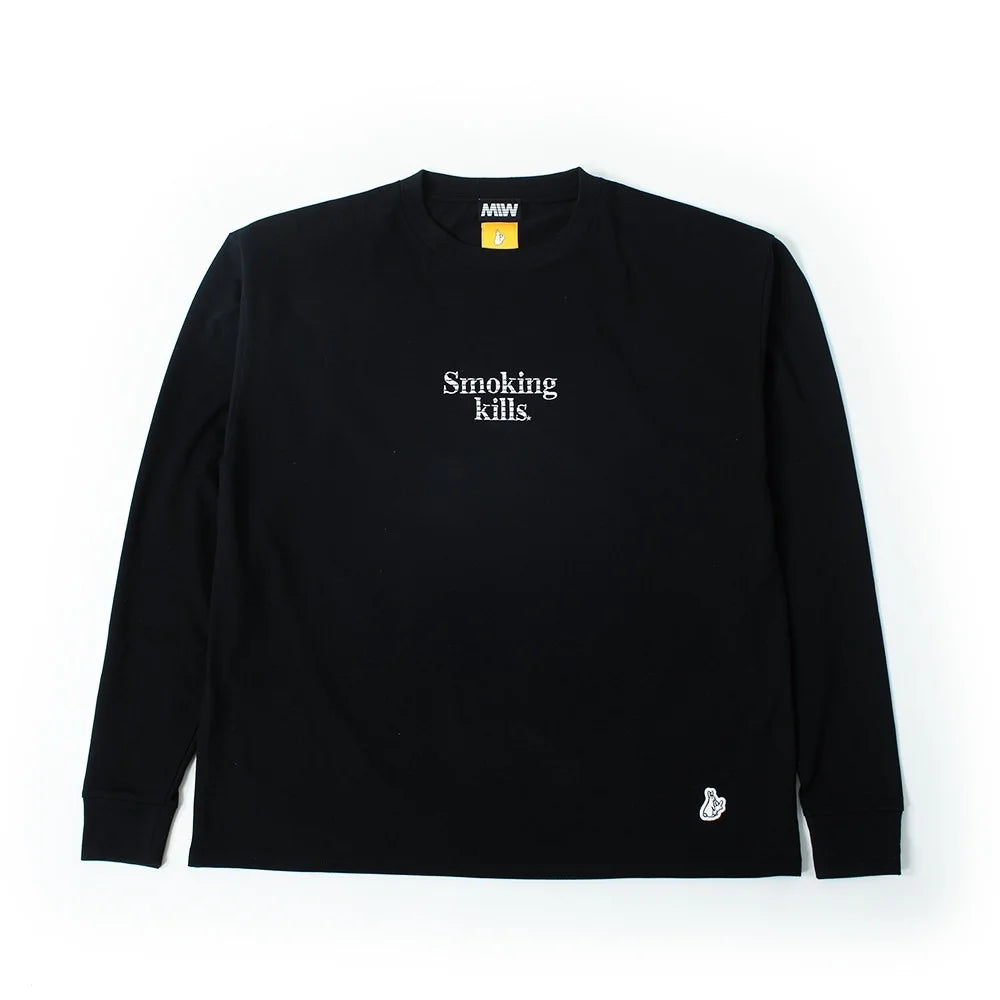 VIB TEX long sleeve tee black