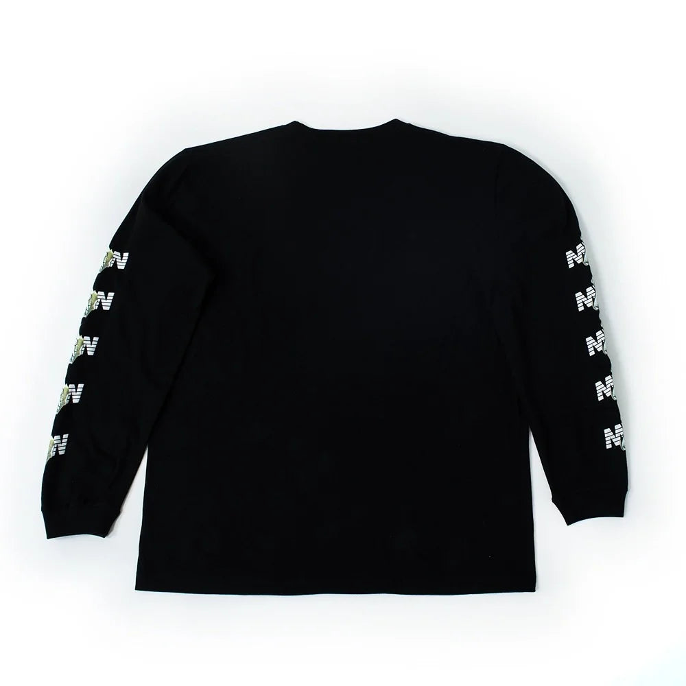 long sleeve tee（sleeve rabbit） black