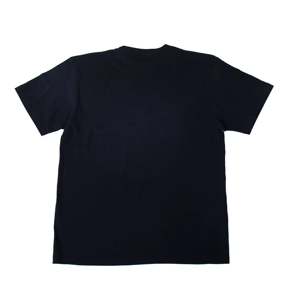 crew neck tee（MIW college logo） navy