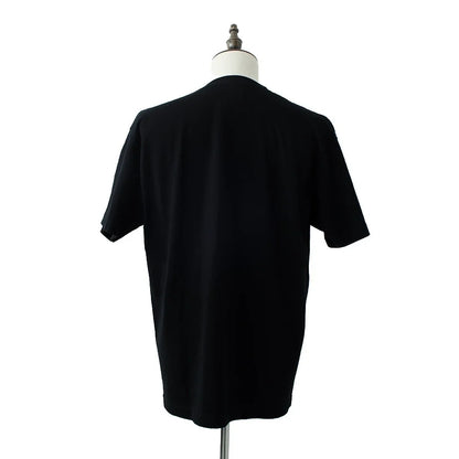 crew neck tee（smoking kills college logo） black