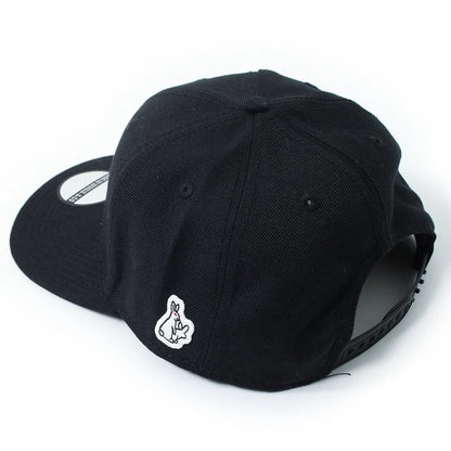 snap back cap（smoking kills college logo）