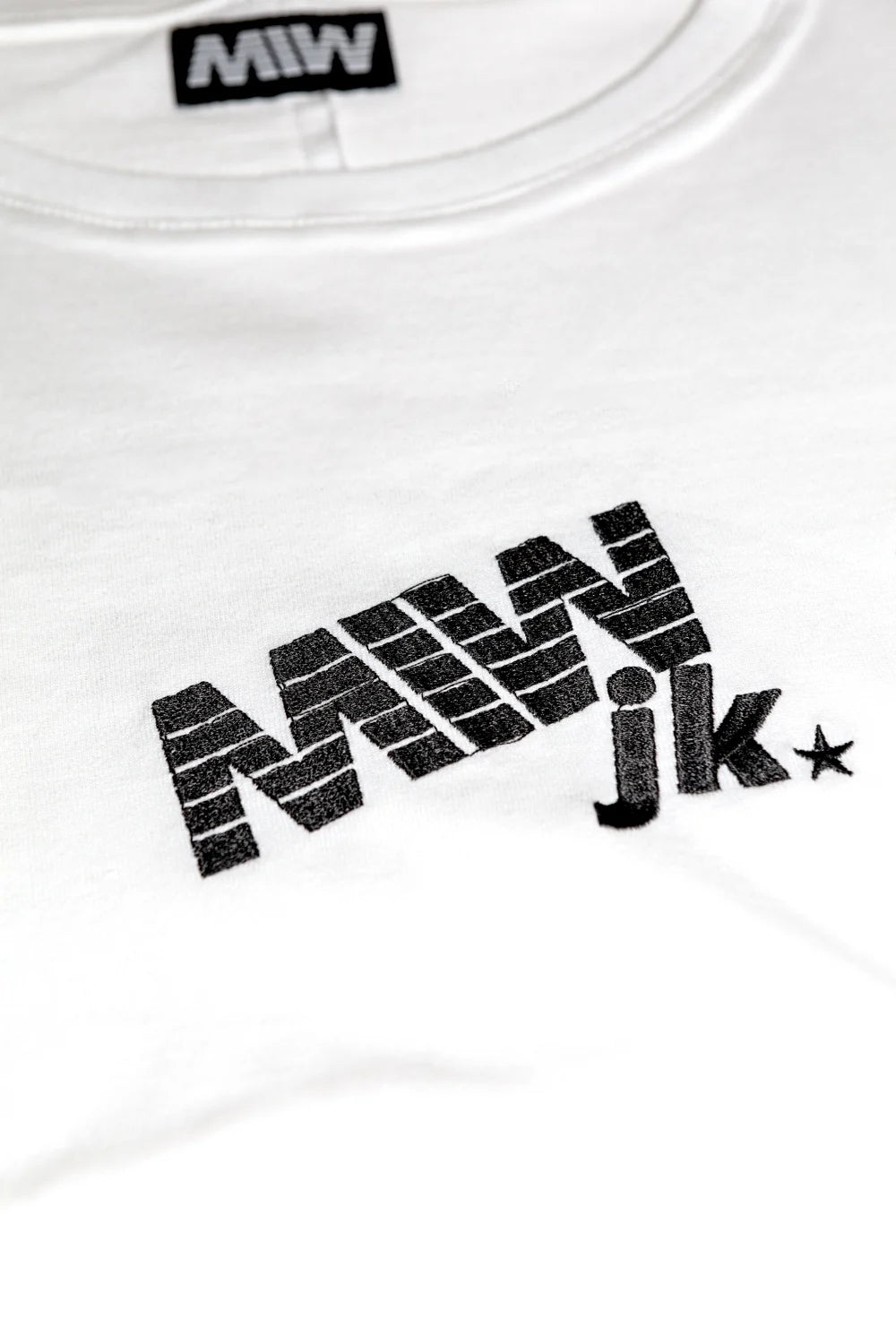 VIBTEX crew neck tee (wjk) white