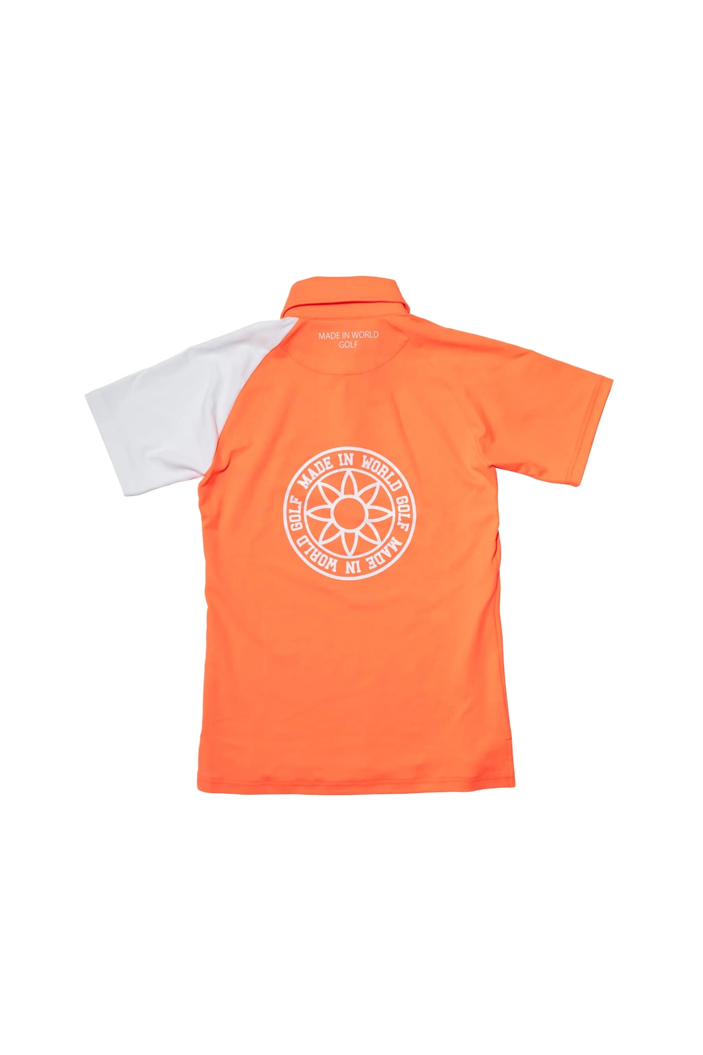 ladies SMOOTH POLO 蛍光orange