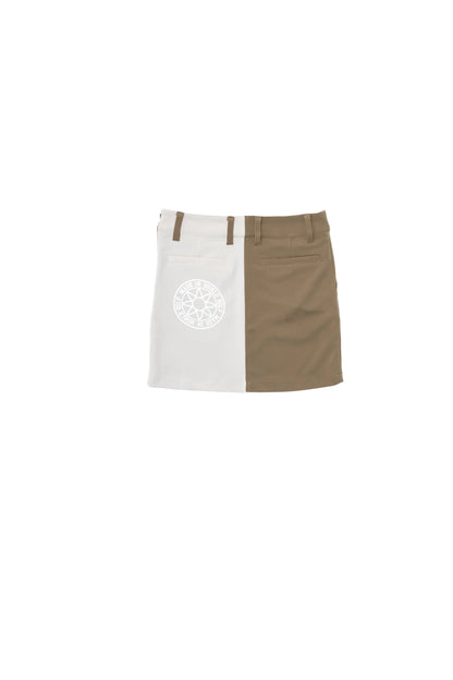 SWITCHING SKIRT beige