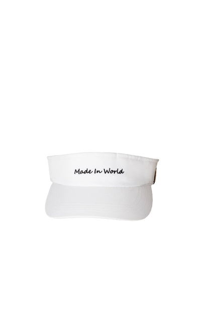 TWILL VISOR white