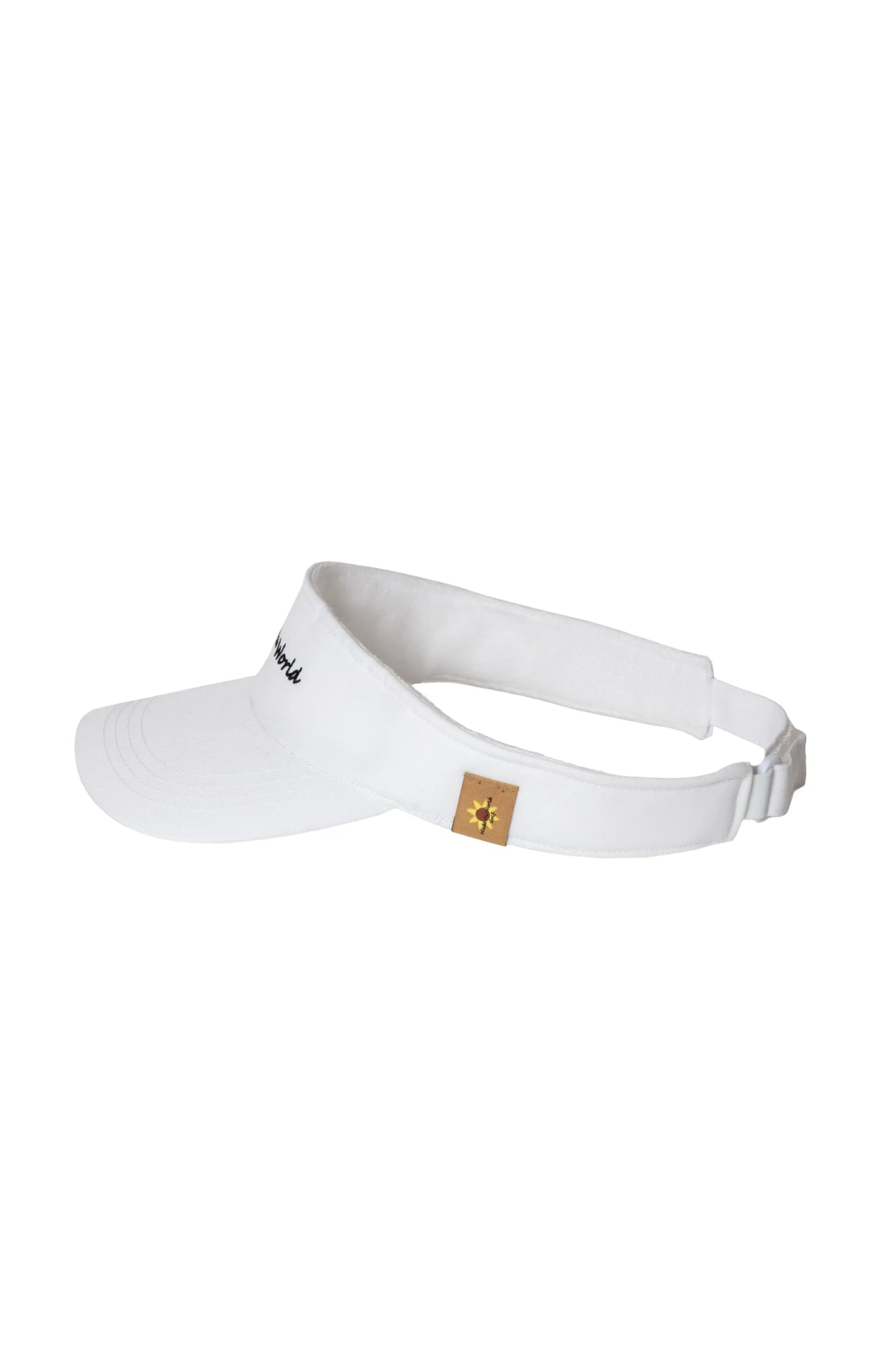 TWILL VISOR white