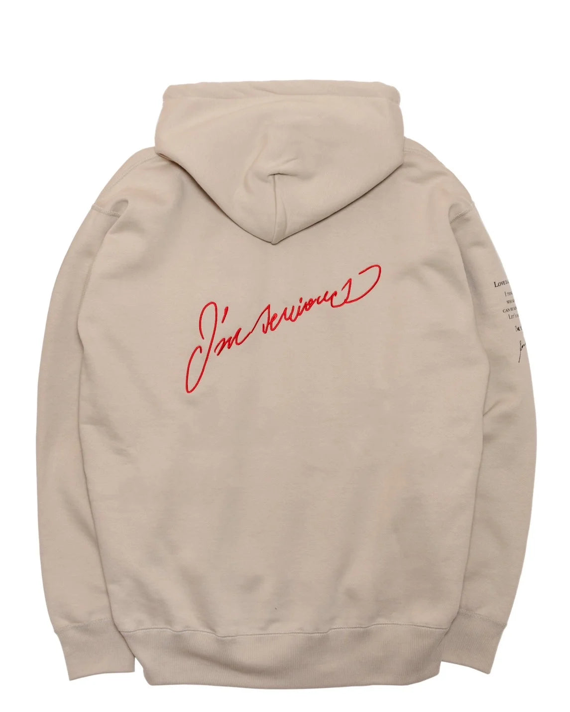 pull over hoodie （Ran.）beige