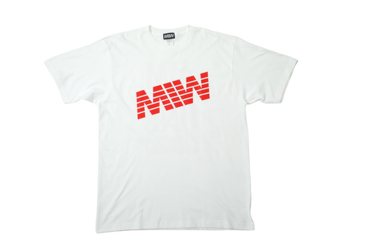 MIW crew neck tee white