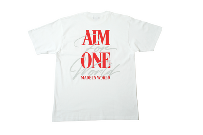 MIW crew neck tee white