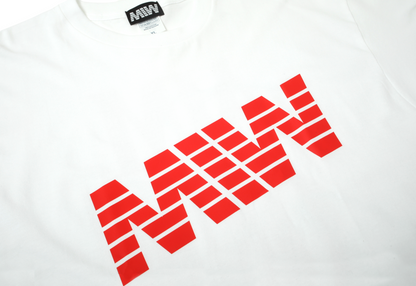 MIW crew neck tee white