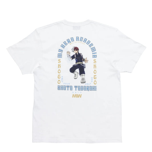 MIW crew neck Tee（SHUTO TODOROKI 轟焦凍）white