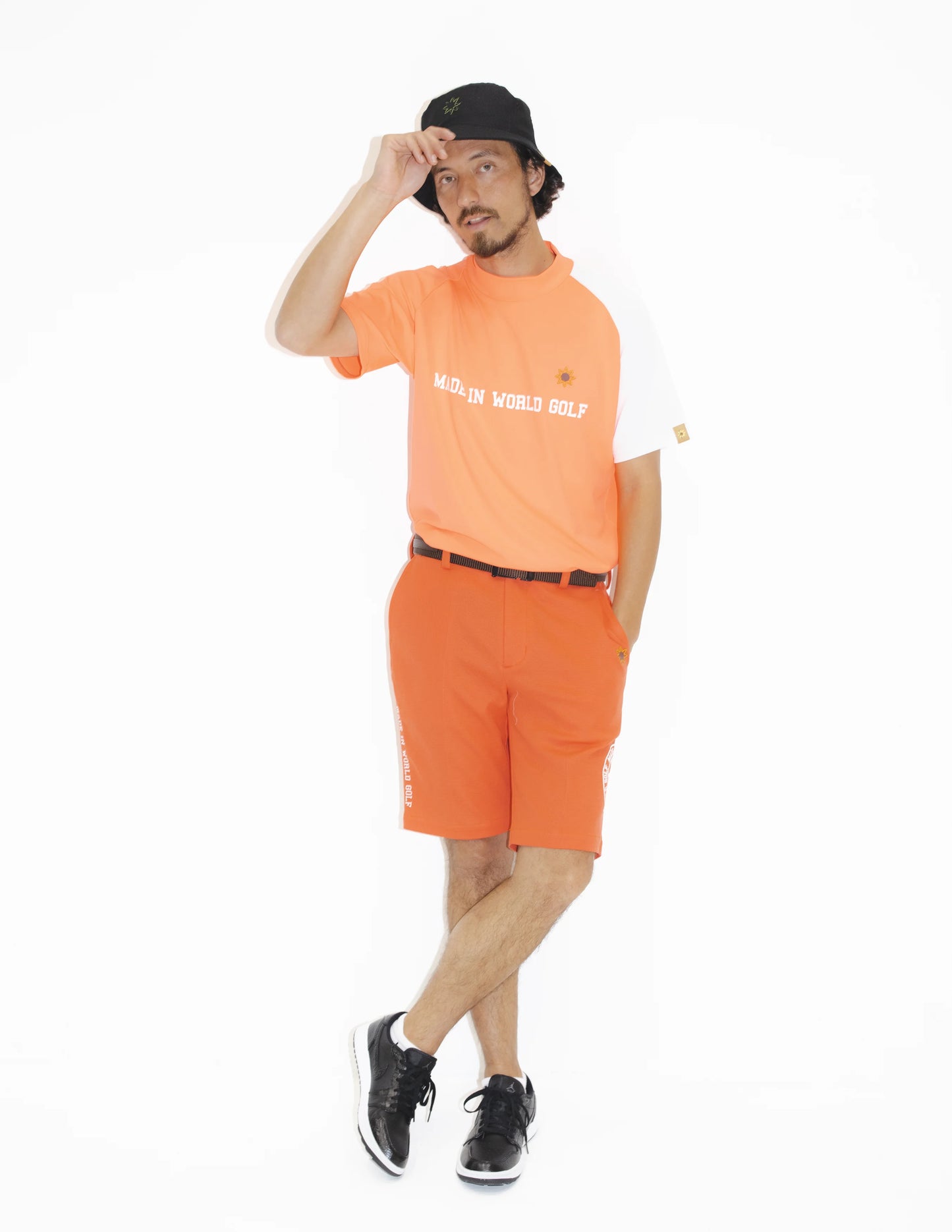 SURF KNIT SHORTS orange