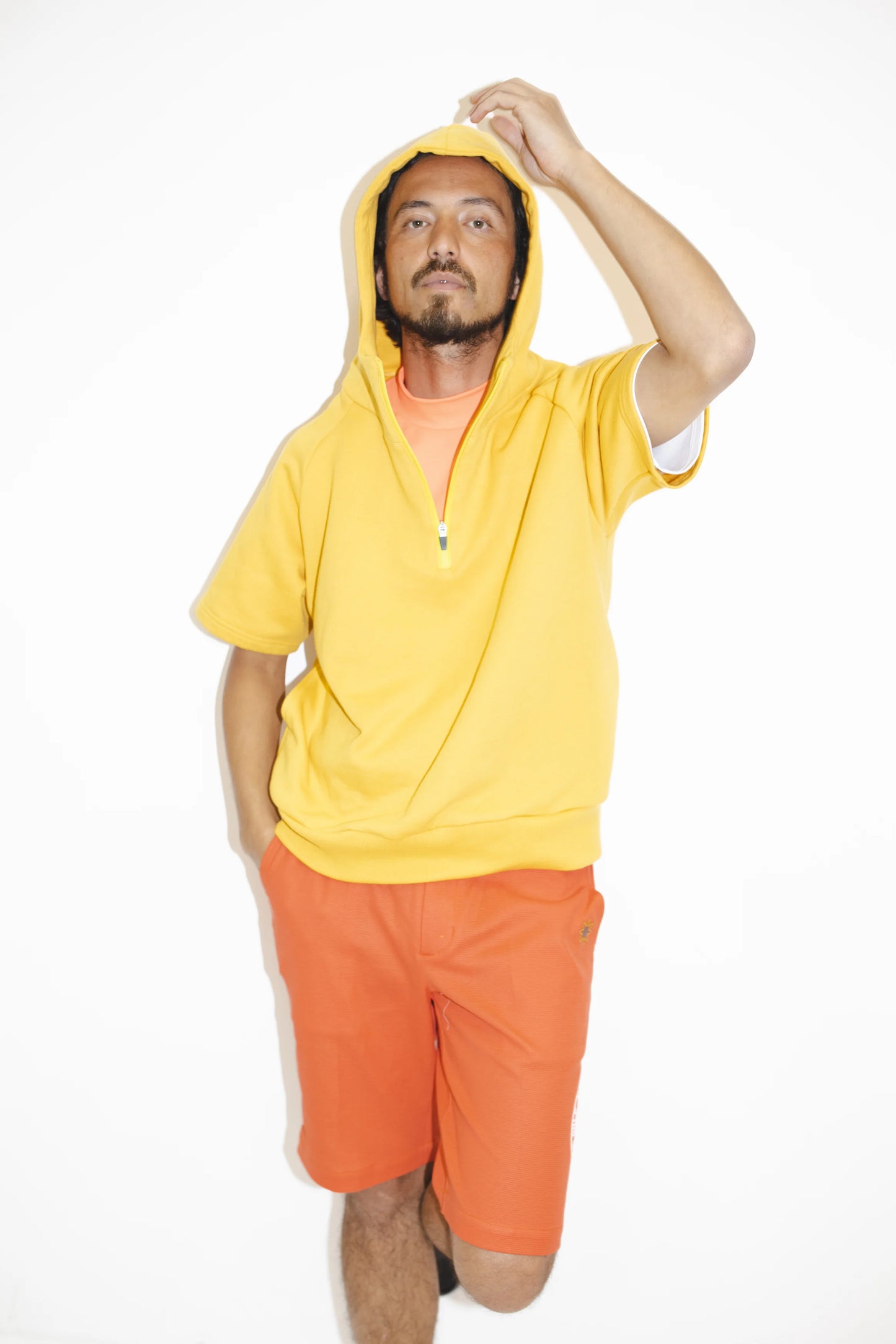 SURF KNIT SHORTS orange