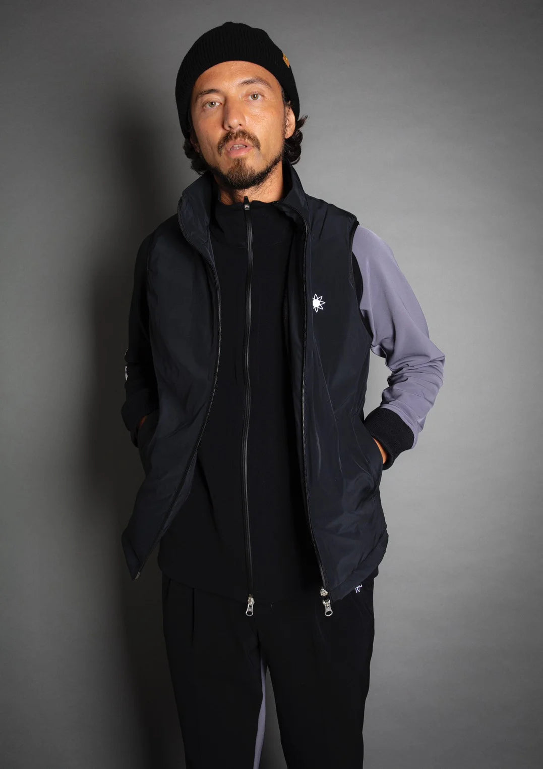 TRACK JACKET black