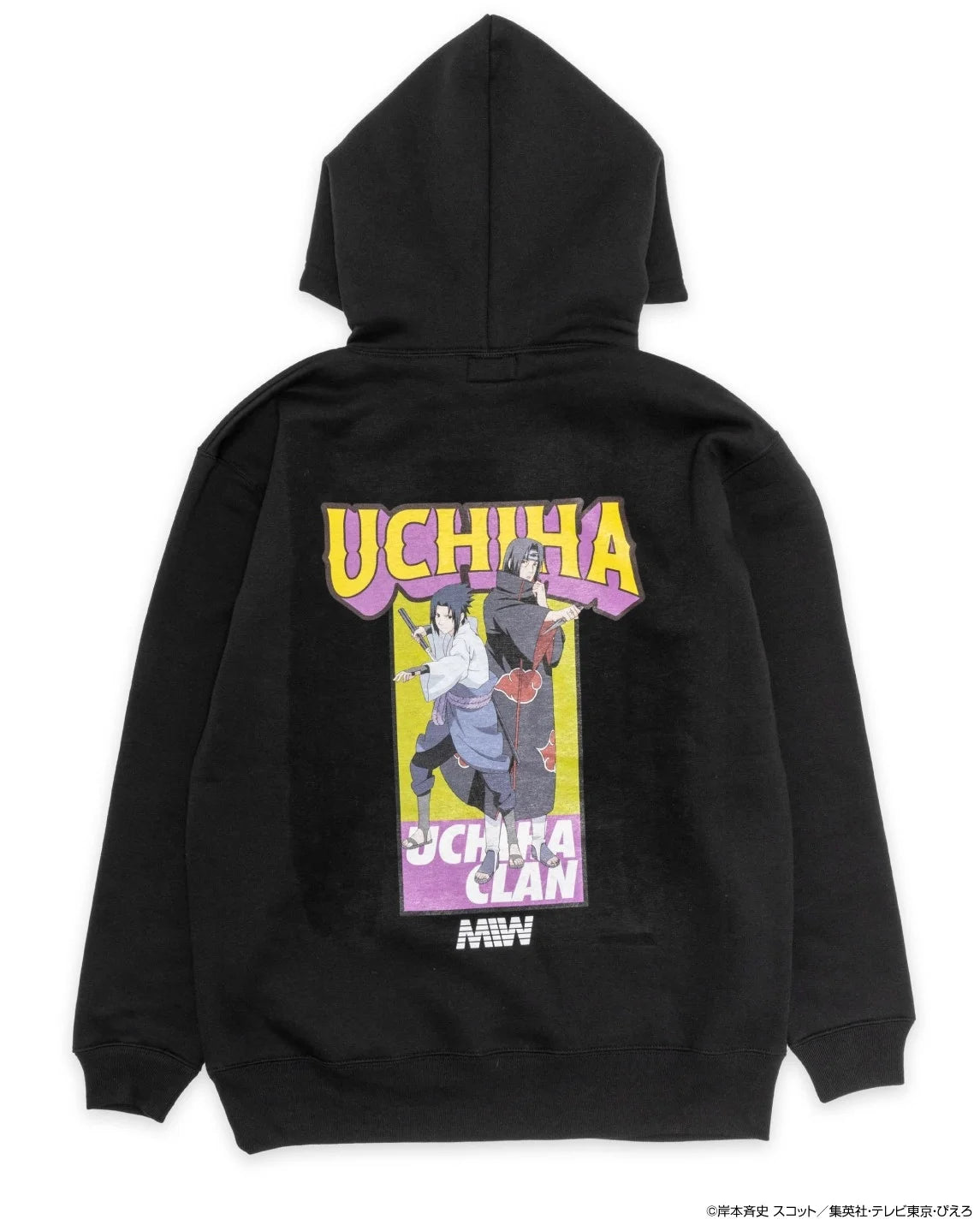 pull over hoodie（comics）UCHIHA black