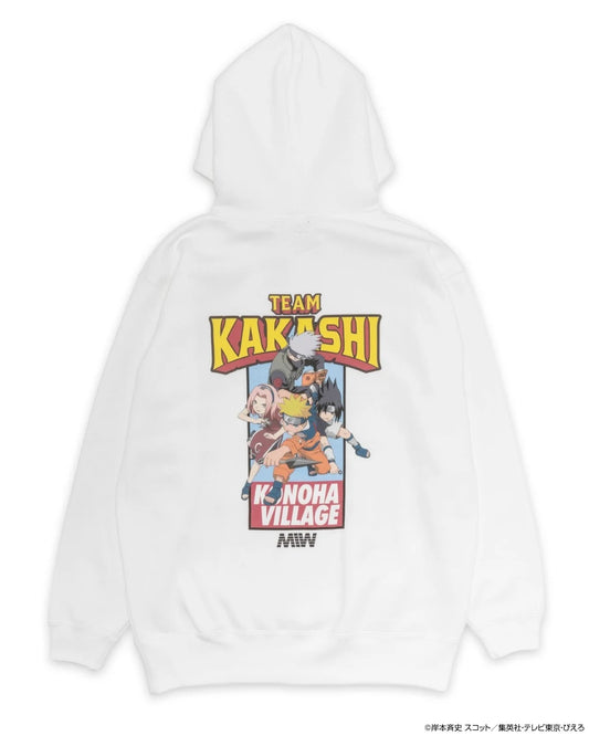 pull over hoodie（comics）KAKASHI white