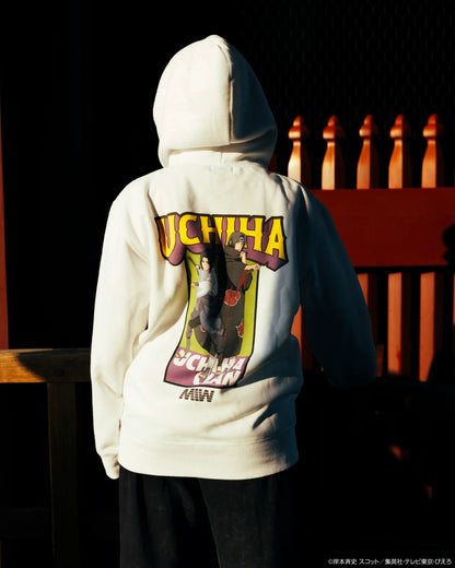 pull over hoodie（comics）UCHIHA white