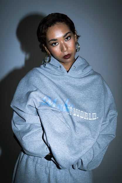 pull over hoodie（venus）grey