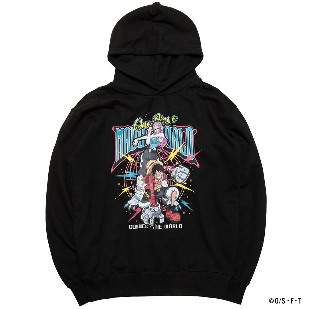 LUFFY AND BONNEY Hoodie black (25th)