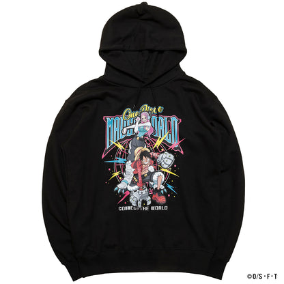 LUFFY AND BONNEY Hoodie black (25th)