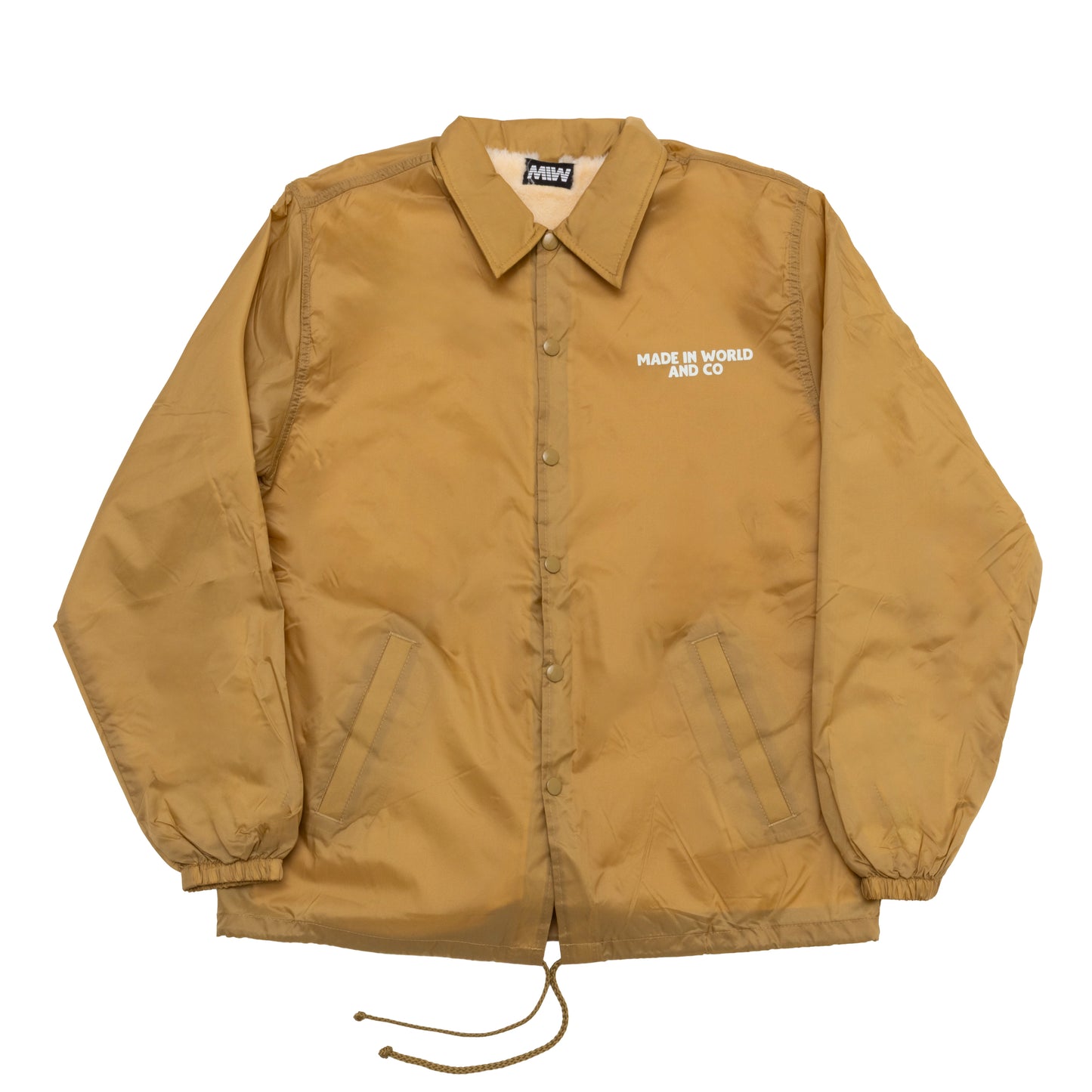 Cool-X × MIW collaboration Coach jacket