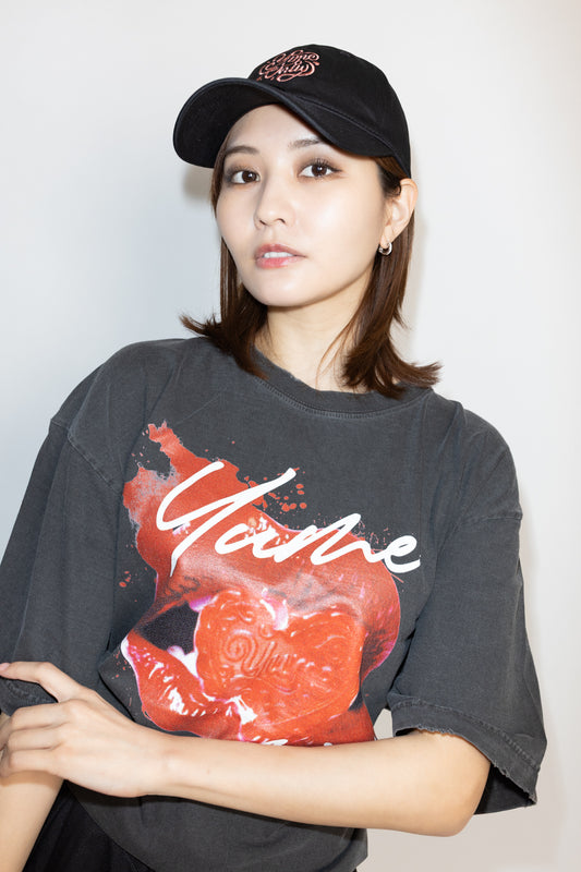 【林 ゆめ×MIW Collaboration】唇ロゴ tee sumikuro