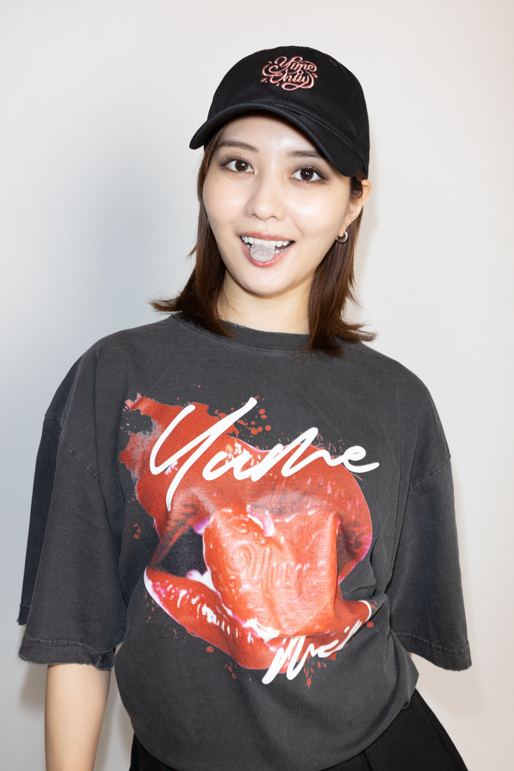 【林 ゆめ×MIW Collaboration】CAP  PINK LOGO