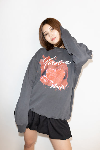 【林 ゆめ×MIW Collaboration】唇ロゴsweat SUMIKURO