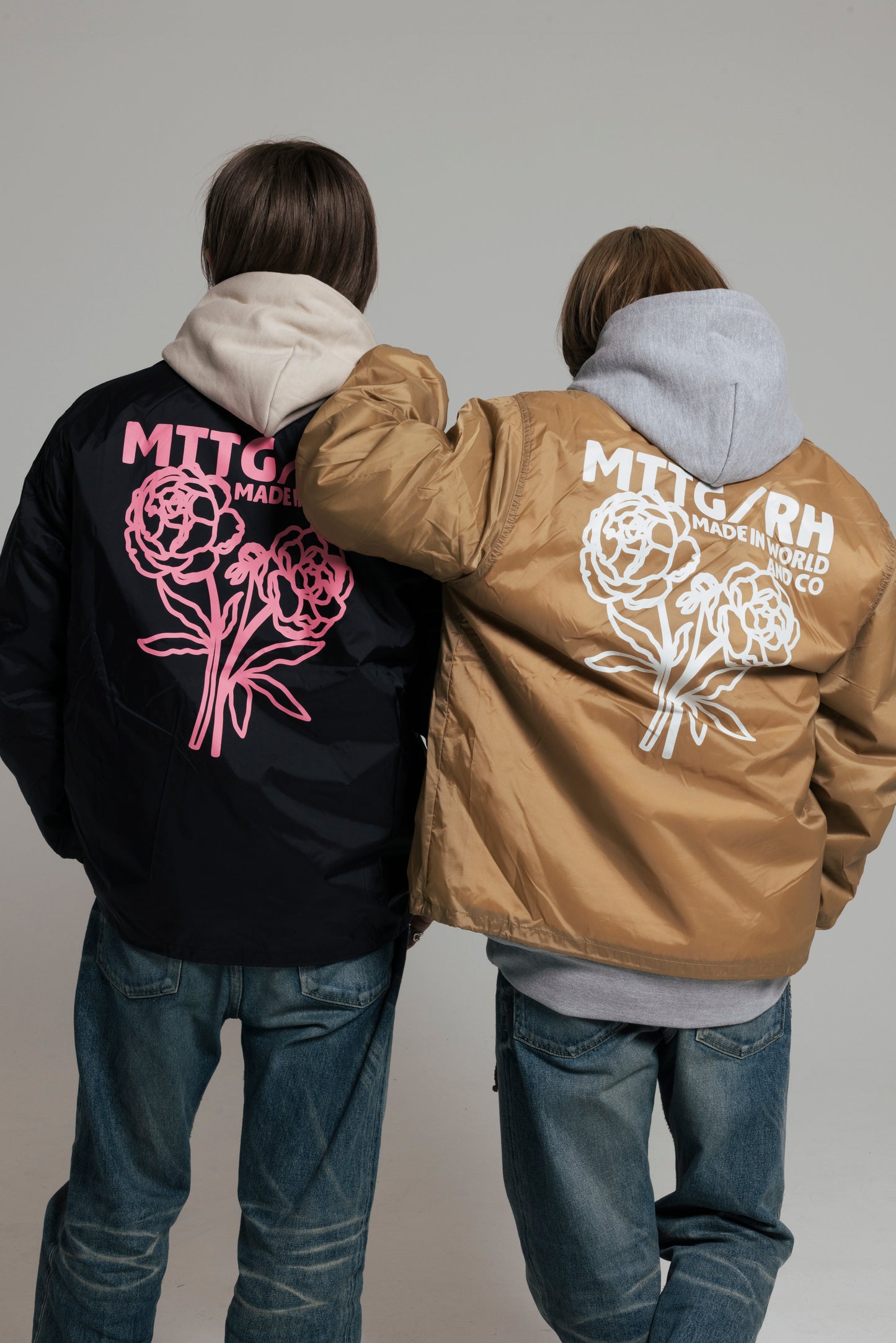Cool-X × MIW collaboration Coach jacket
