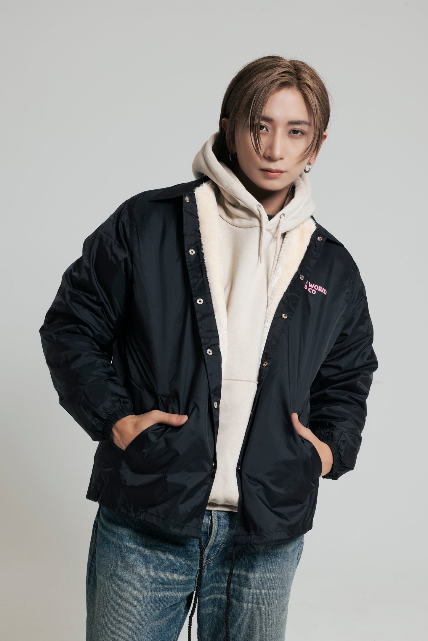 Cool-X × MIW collaboration Coach jacket