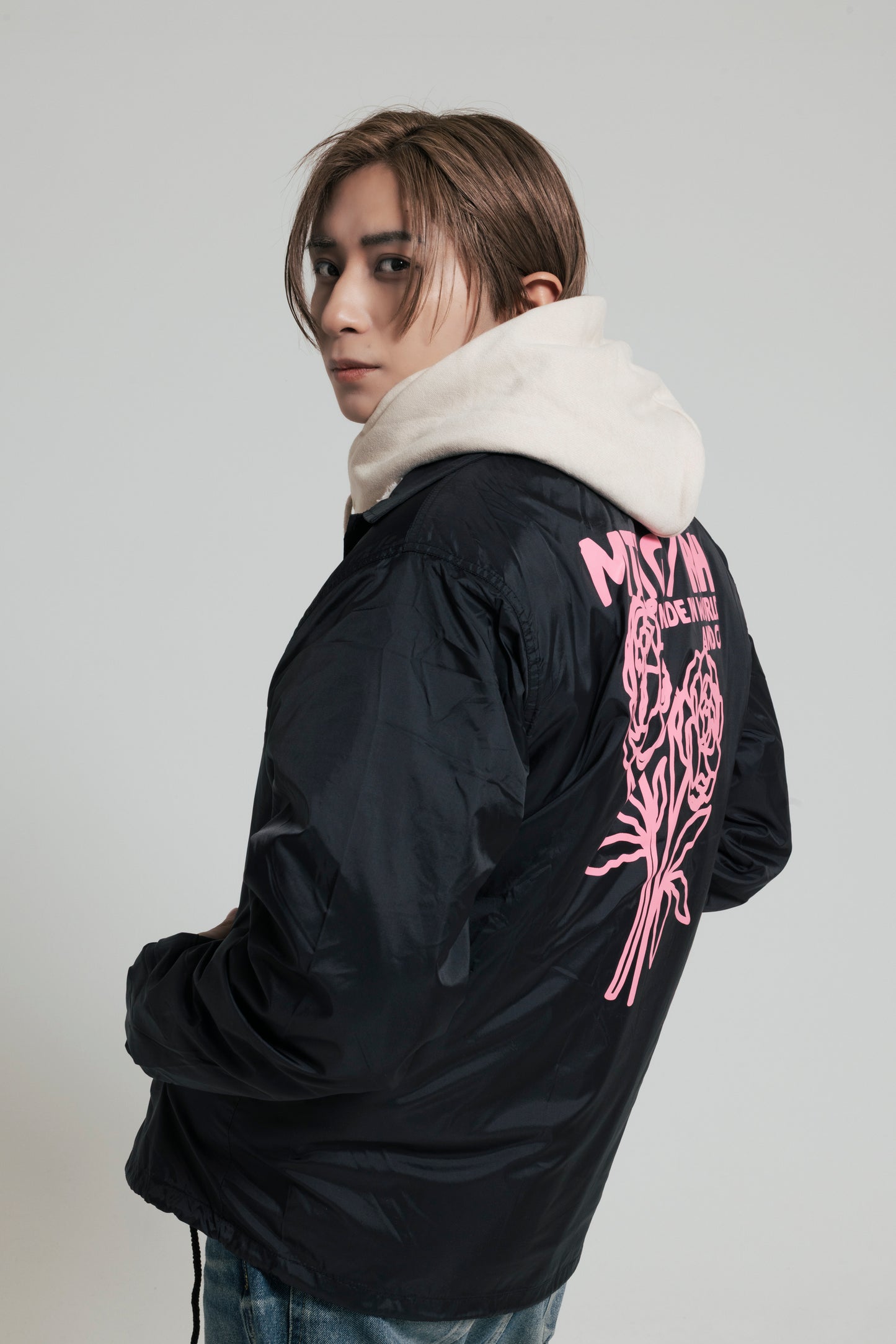 Cool-X × MIW collaboration Coach jacket