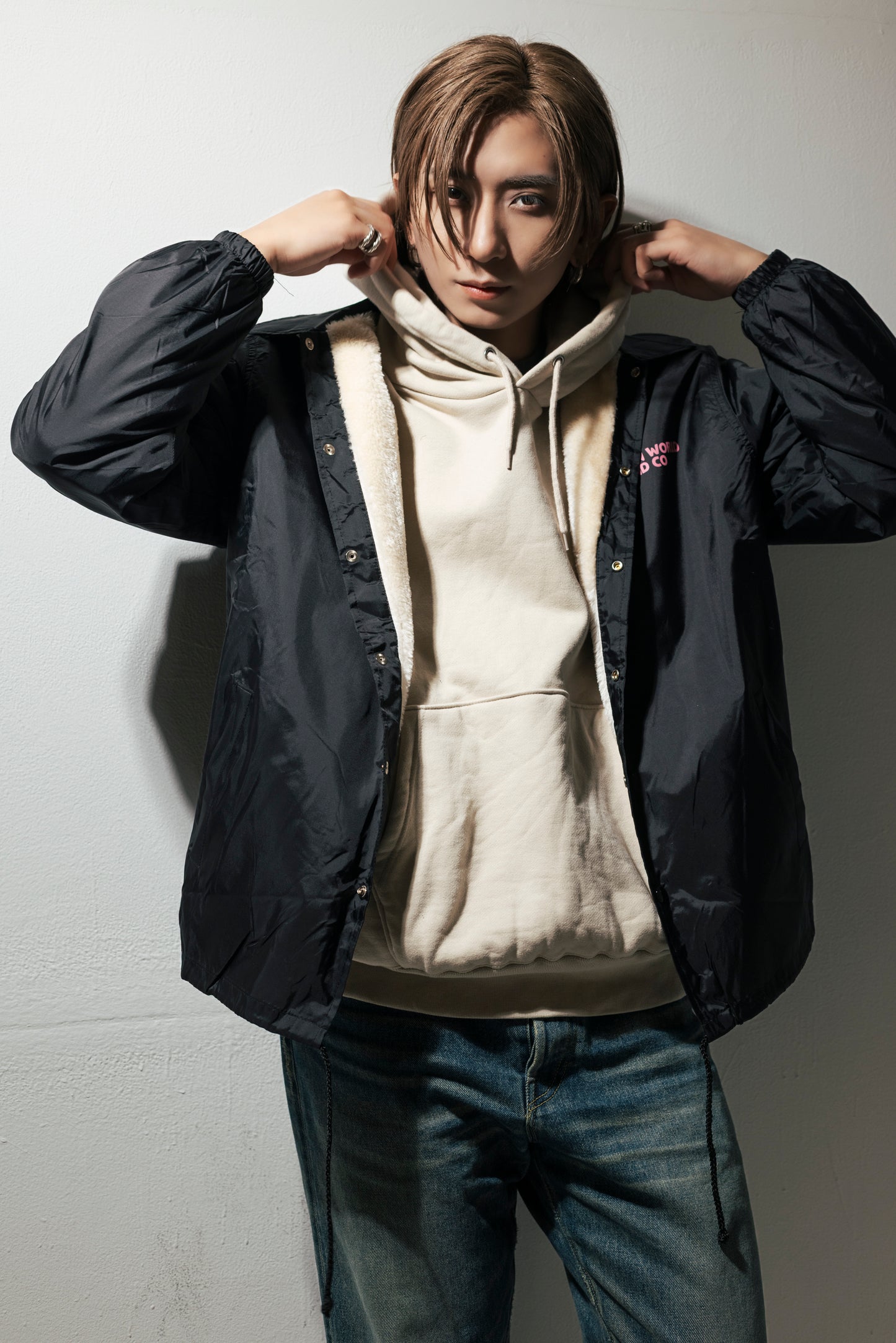 Cool-X × MIW collaboration Coach jacket