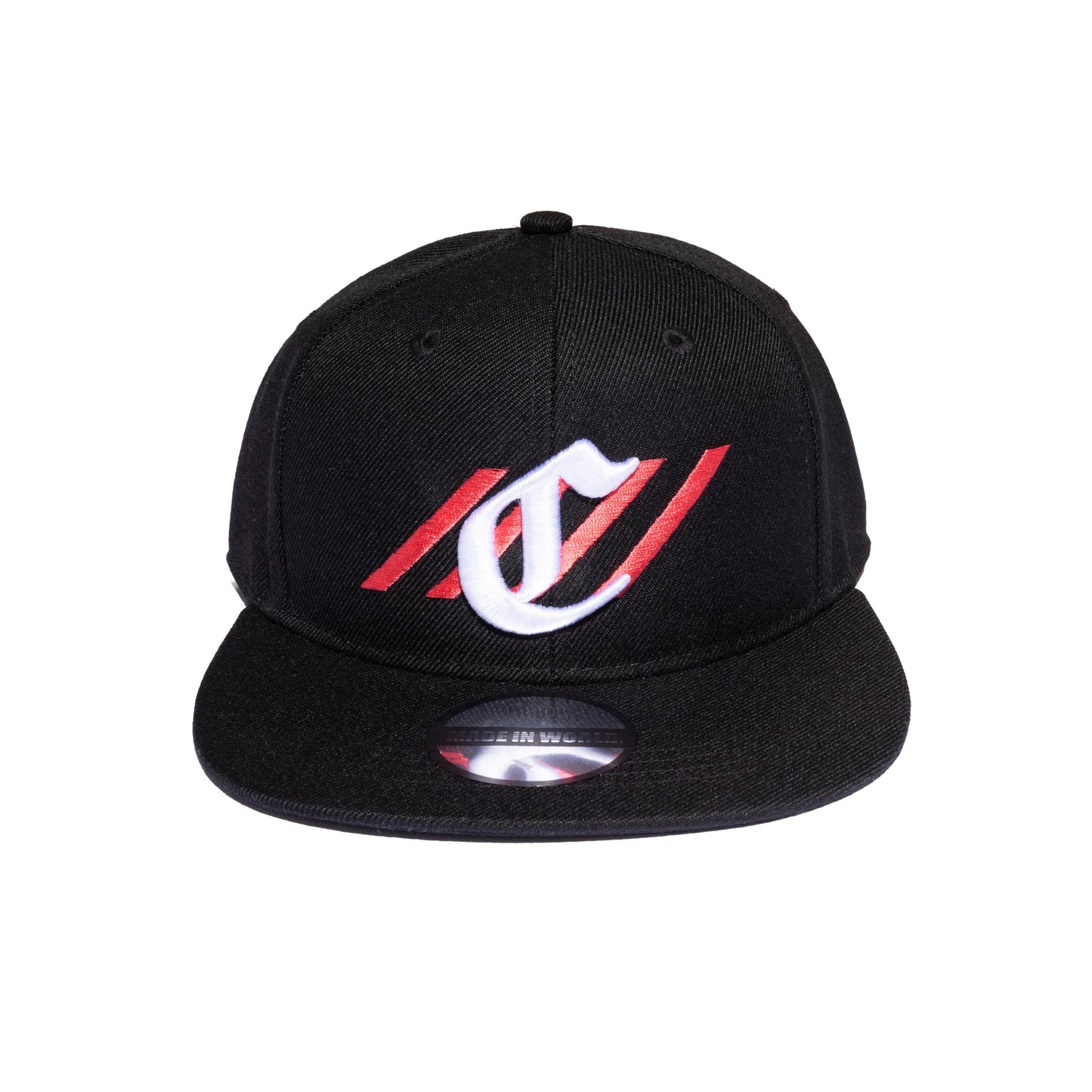 number / alphabet FLAT cap ユースサイズ　black えんどれす×MIW