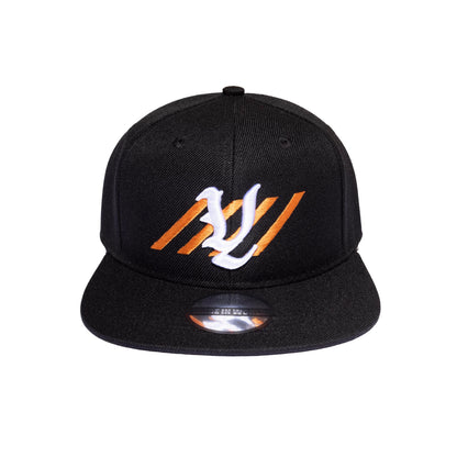 number / alphabet FLAT cap ユースサイズ　black えんどれす×MIW