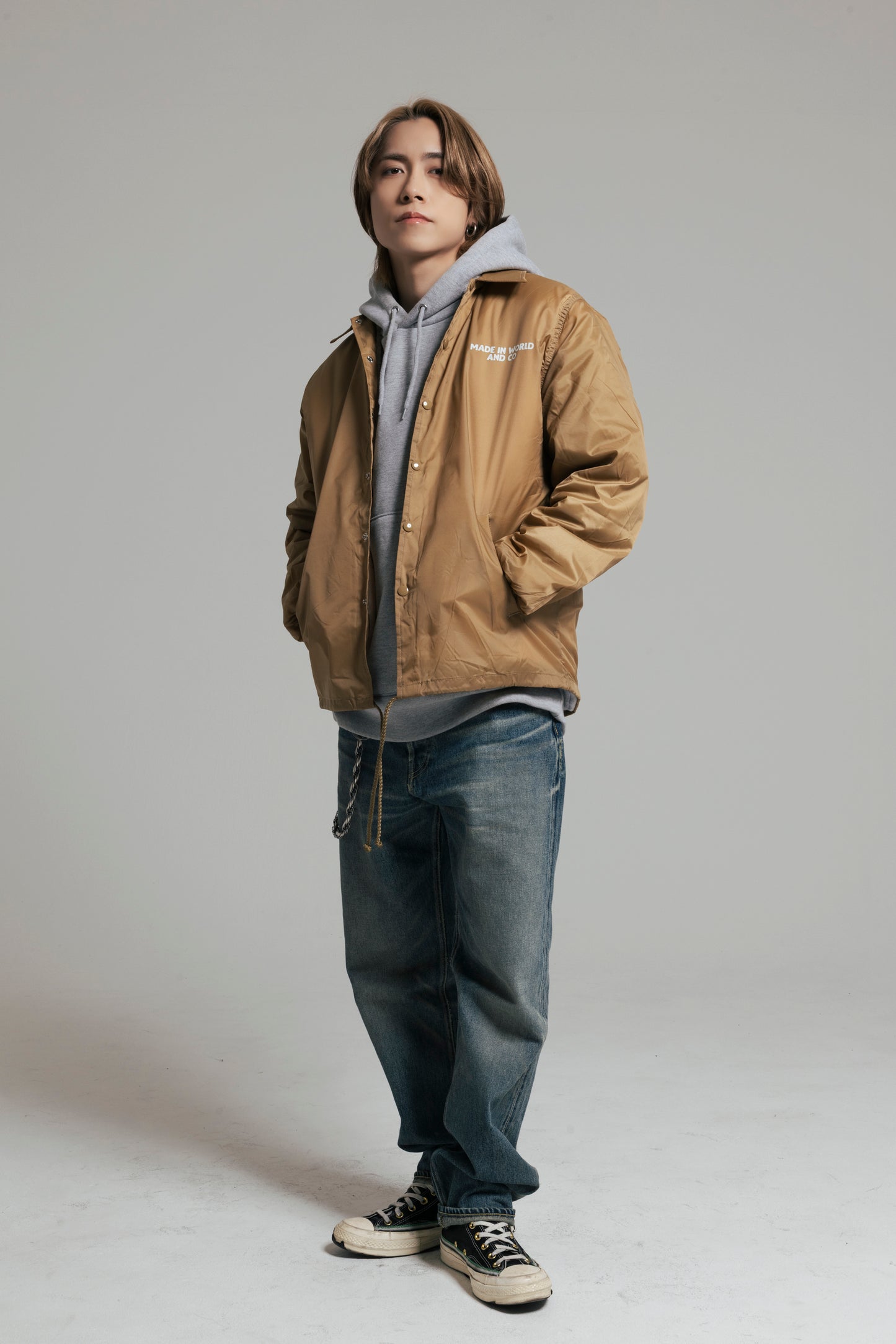 Cool-X × MIW collaboration Coach jacket