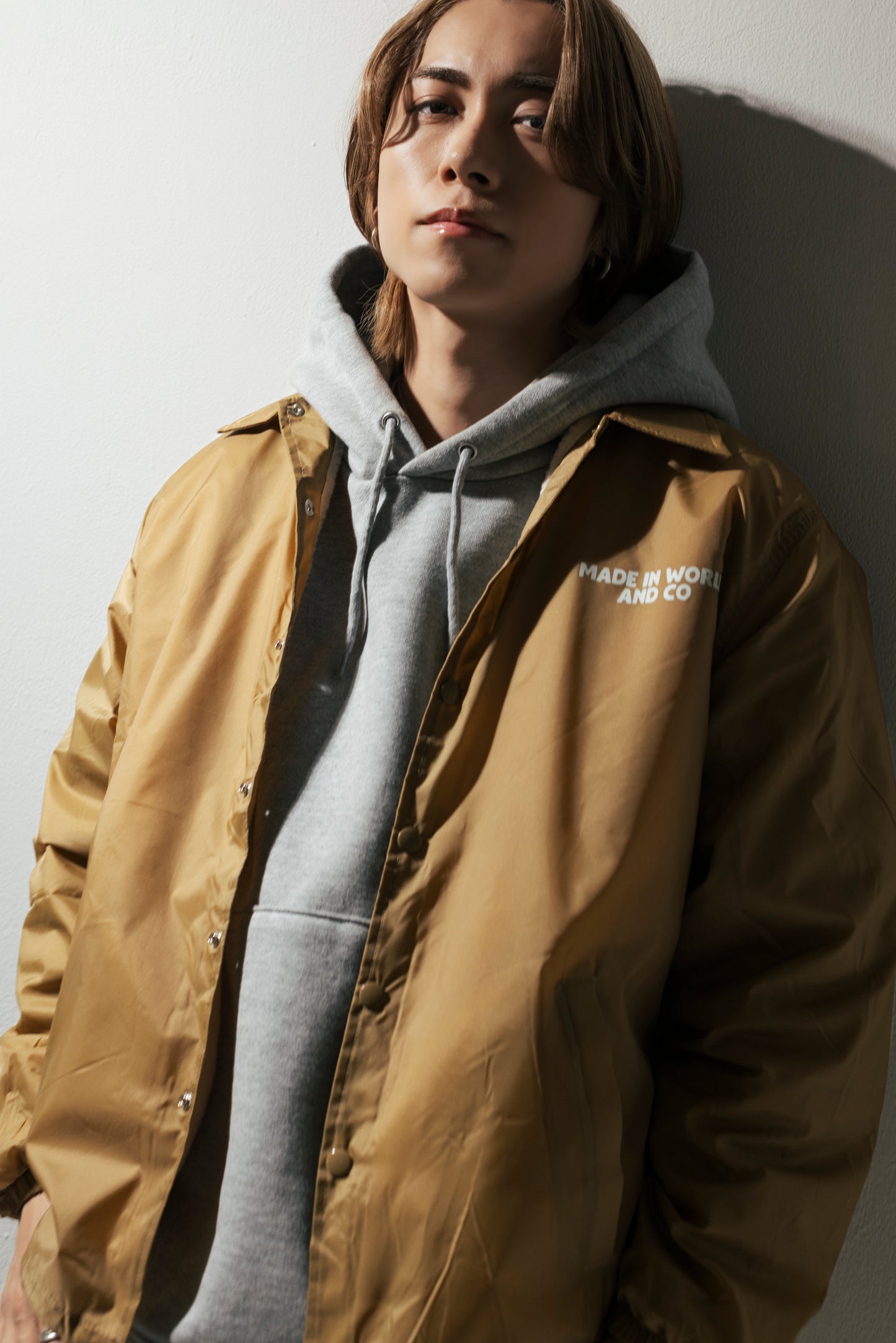 Cool-X × MIW collaboration Coach jacket