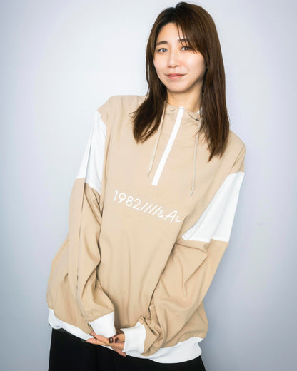 nylon jacket 1982&Ai beige 大友愛×MIW
