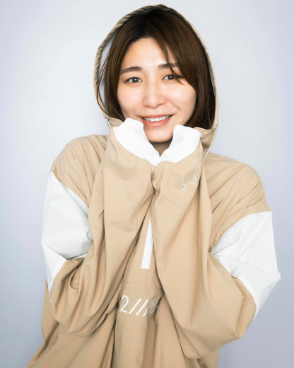 nylon jacket 1982&Ai beige 大友愛×MIW