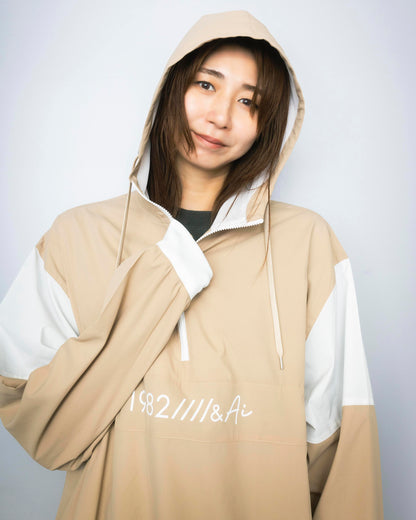 nylon jacket 1982&Ai beige 大友愛×MIW