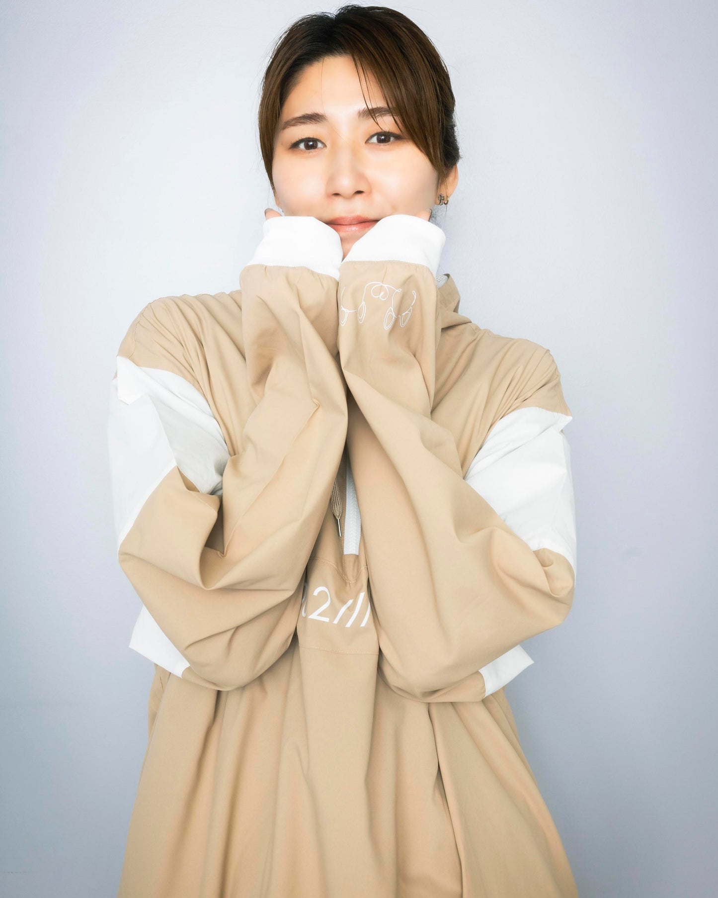 nylon jacket 1982&Ai beige 大友愛×MIW