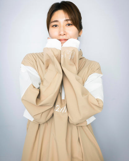 nylon jacket 1982&Ai beige 大友愛×MIW