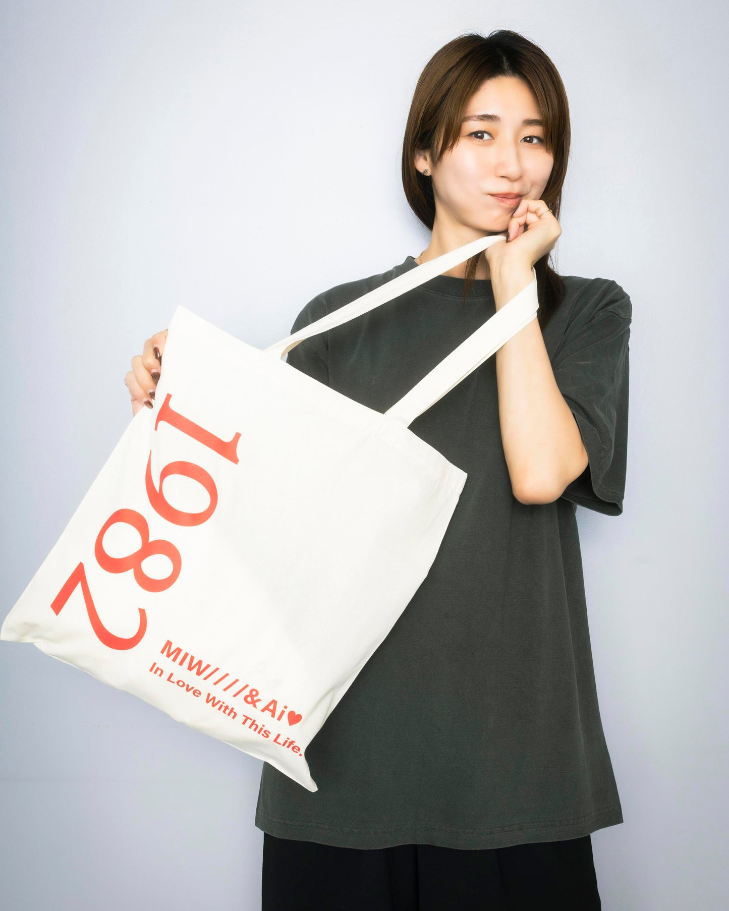 tote bag 1982 beige 大友愛×MIW
