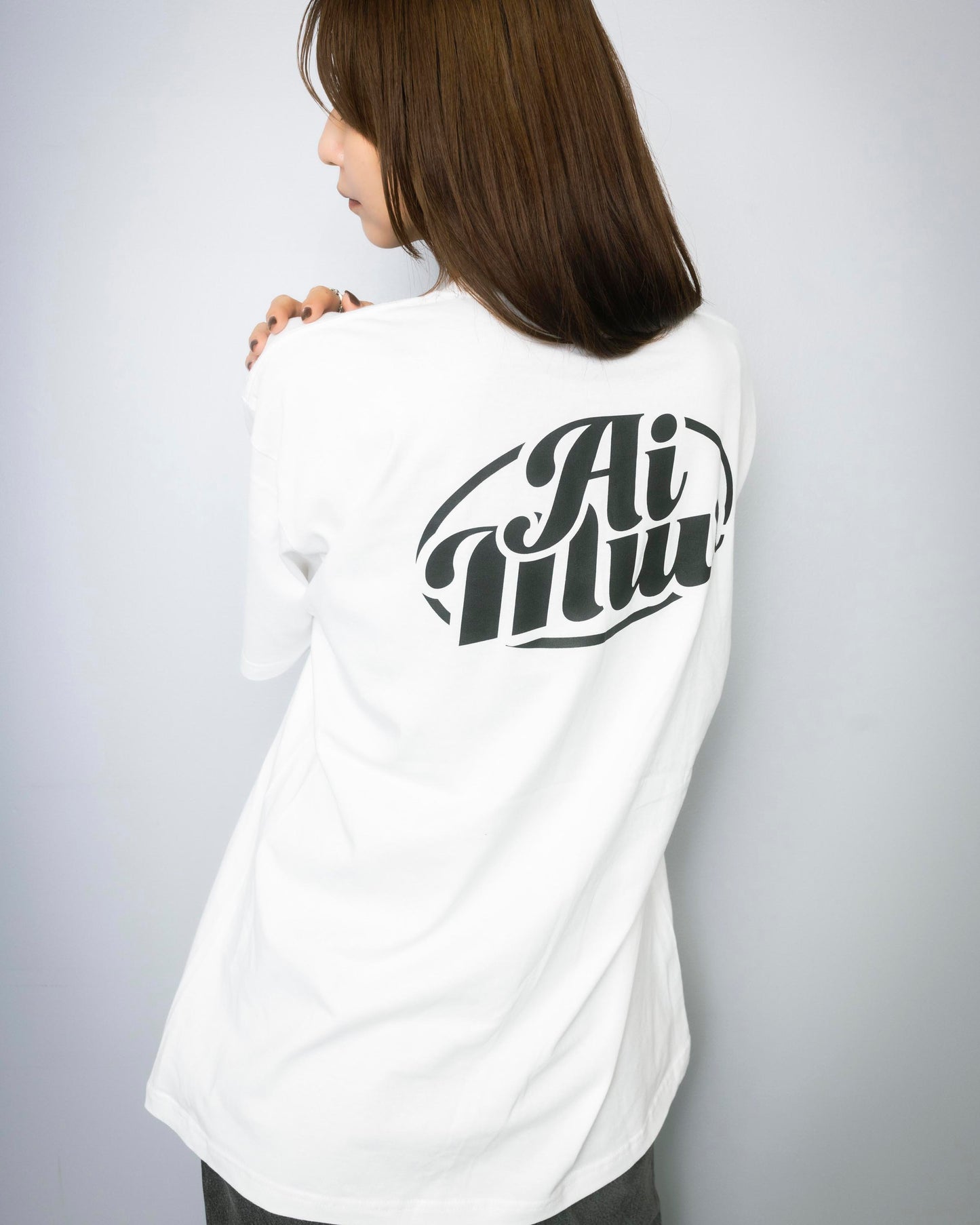 crew neck tee 1982&Ai white 大友愛×MIW